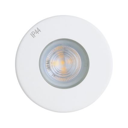 Eglo - KOMPLEKT 3xLED Süvistatav valgusti vannituppa 1xGU10/4W/230V IP44 valge