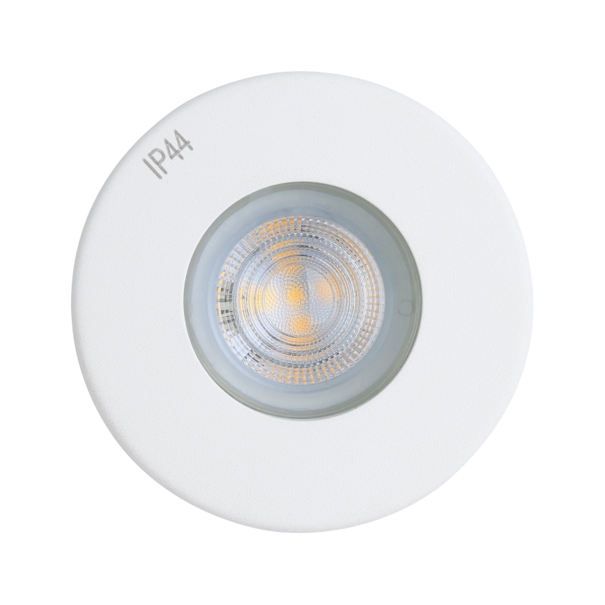 Eglo - KOMPLEKT 3xLED Süvistatav valgusti vannituppa 1xGU10/4W/230V IP44 valge