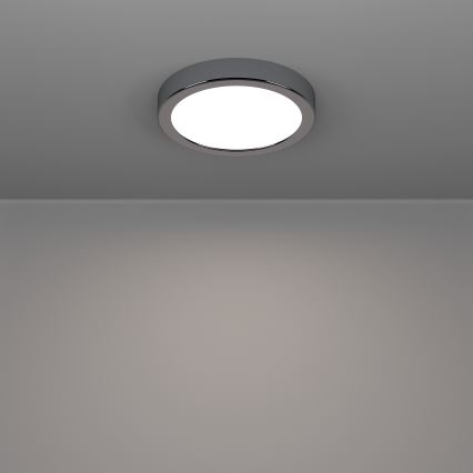 Eglo - LED vannitoa laevalgusti LED/7,5W/230V 2700/4000/6500K Ø 16,6 cm IP44 läikiv kroom