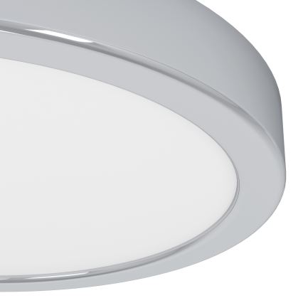 Eglo - LED vannitoa laelamp LED/11,5W/230V 2700/4000/6500K läbimõõt 21,1 cm IP44 läikiv kroom