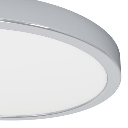 Eglo - LED-vannitoa laelamp LED/14,2W/230V 2700/4000/6500K läbimõõt 27,8 cm IP44 läikiv kroom