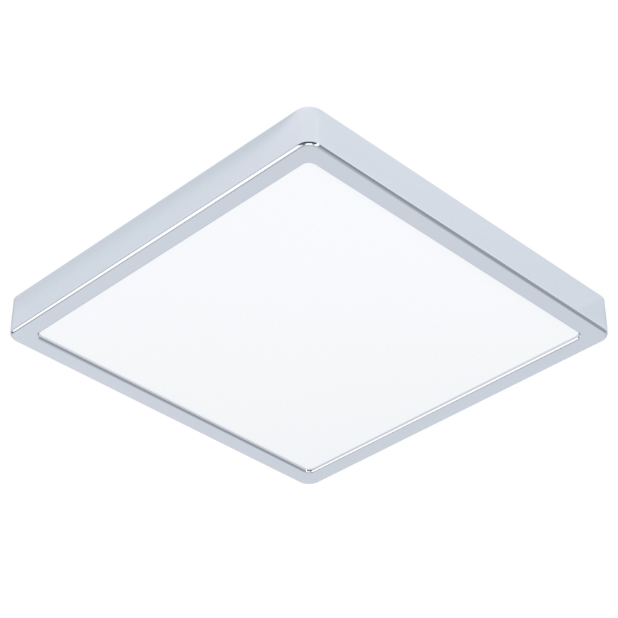 Eglo - LED vannitoa laevalgusti LED/13W/230V 2700/4000/6500K 29x29 cm IP44 läikiv kroom