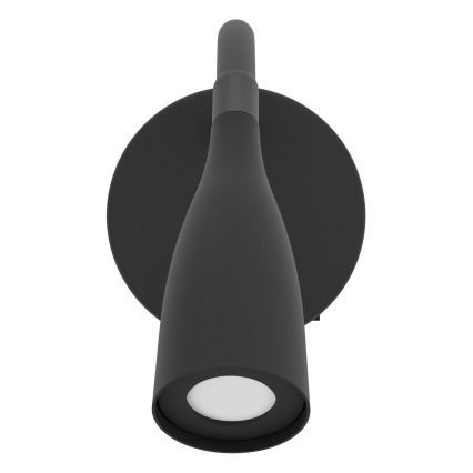 Eglo - painduv LED-seinavalgusti LED/3,8W/230V must