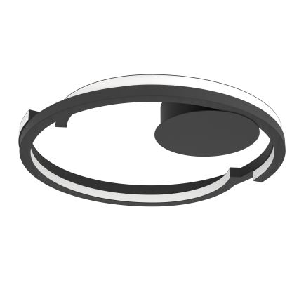 Eglo - LED hämardatav laelamp 2xLED/20W/230V 2700-6500K läbimõõt 48 cm, must + kaugjuhtimispult