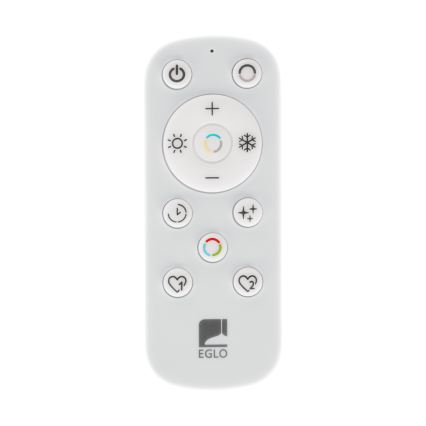 Eglo - LED hämardatav rippvalgusti kaablil 2xLED/20W/230V 2700-6500K läbimõõt 48 cm beež + kaugjuhtimispult