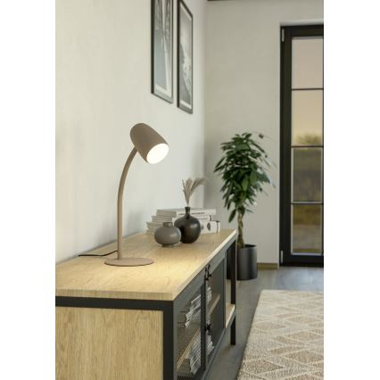 Eglo - laualamp 1xE14/18W/230V kreemjas