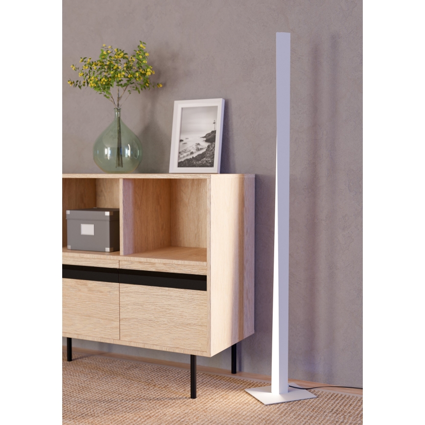 Eglo - LED RGBW hämardatav põrandalamp LED/10,5W/230V + LED/15,2W hall