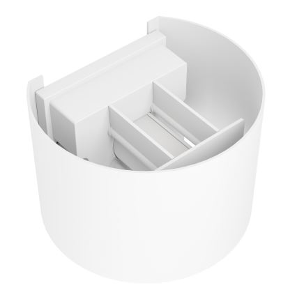 Eglo - LED väline seinavalgusti 2xLED/2,8W/230V IP54 valge