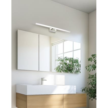 Eglo - LED vannitoa peeglivalgusti, 10 W, 230 V, 3000/4000/6500 K, 60 cm, IP44, läikiv kroom