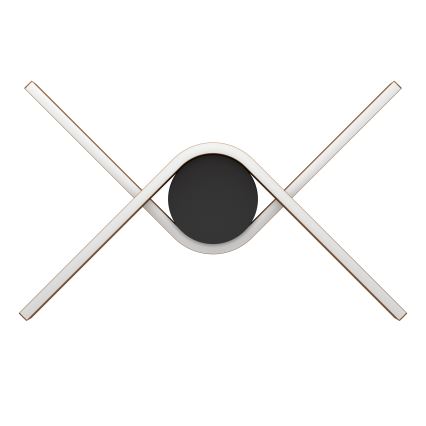 Eglo - LED RGBW hämardatav laelamp 2xLED/18W/230V 2700-6500K vaskne/must