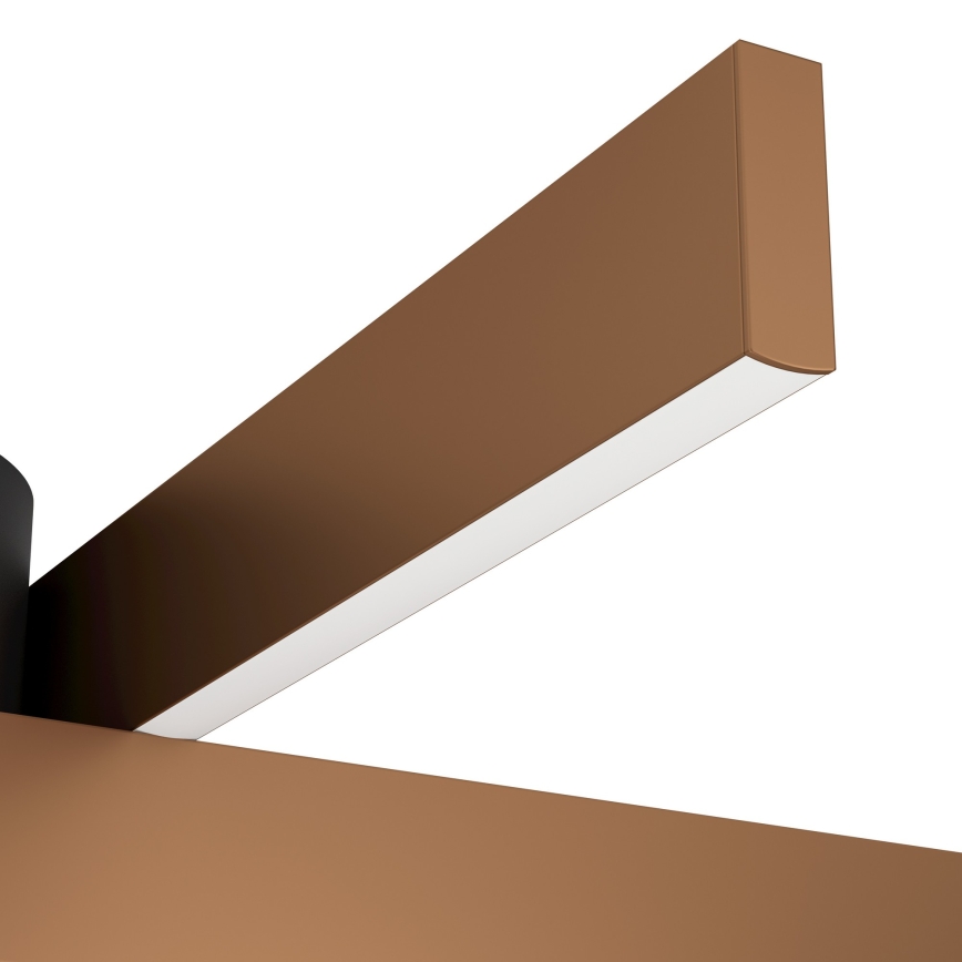 Eglo - LED RGBW hämardatav laelamp 2xLED/18W/230V vaskne/must