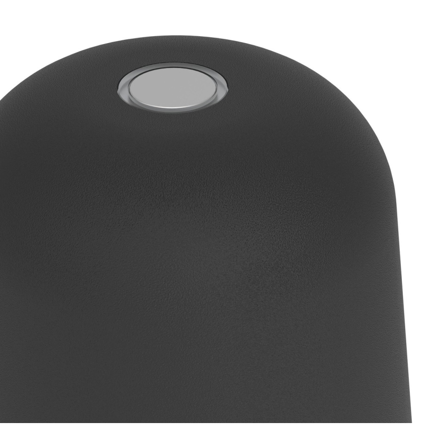 Eglo - LED hämardatav väliskasutuseks puutetundlik laetav lauavalgusti LED/1,8W/5V 2500/3000/4000K 2500 mAh IP54 must