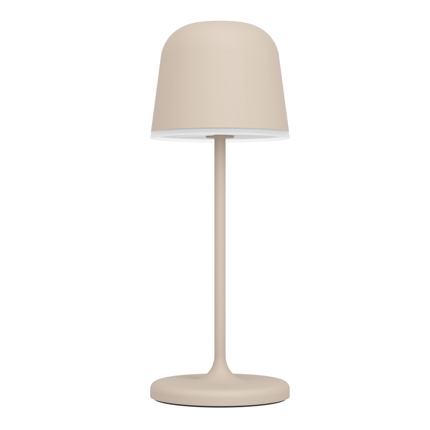 Eglo - LED hämardatav välitingimustesse mõeldud puutetundlik laetav lauavalgusti LED/1,8W/5V 2500/3000/4000K 2500 mAh IP54 kreemjas