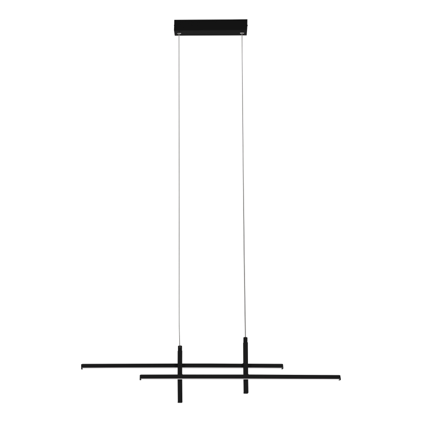 Eglo - LED-lühter kaabliga LED/20W/230V must