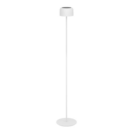 Eglo - LED päikesepaneeliga laetav puutetundlik põrandalamp LED/2,8W/3,7V 1800 mAh IP44 valge