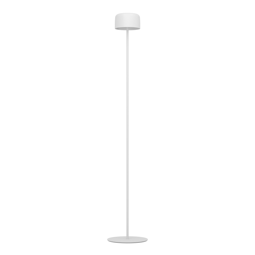 Eglo - LED päikesepaneeliga laetav puutetundlik põrandalamp LED/2,8W/3,7V 1800 mAh IP44 valge