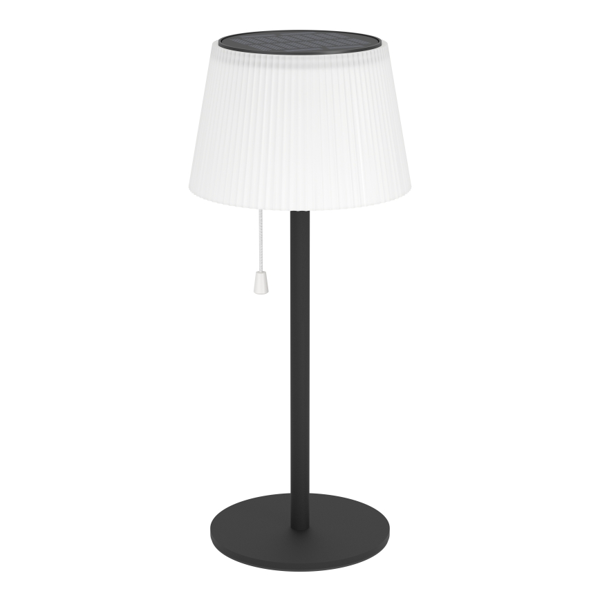 Eglo - LED päikeseenergial laetav laualamp LED/2,3W/3,7V 3000/4000/6500K 1800 mAh IP44 must