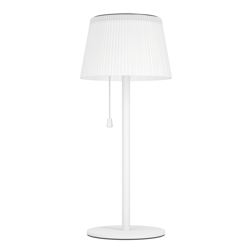 Eglo - LED päikesepaneeliga laetav laualamp LED/2,3W/3,7V 3000/4000/6500K 1800 mAh IP44 valge