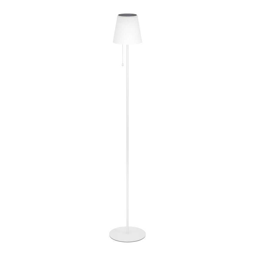Eglo - LED päikesepaneeliga laetav põrandalamp LED/2,3W/3,7V 3000/4000/6500K 1800 mAh IP44 valge