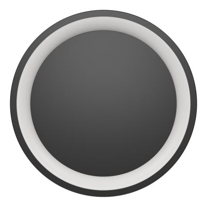 Eglo - LED RGBW hämardatav laelamp, LED 19,6 W, 230 V, 2700–6500 K, Ø 35 cm, must