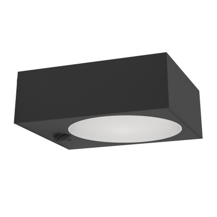 Eglo - LED päikesevalgusti anduriga LED/6,5W/3,7V 2000 mAh must