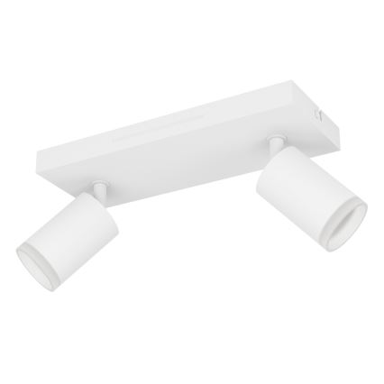 Eglo - LED RGBW hämardatav suunavalgusti 2xLED/3,7W/230V 2700-6500K valge