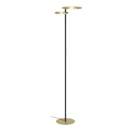 Eglo - hämardatav LED-põrandalamp LED/16W/230V + LED/12W kuldne/must