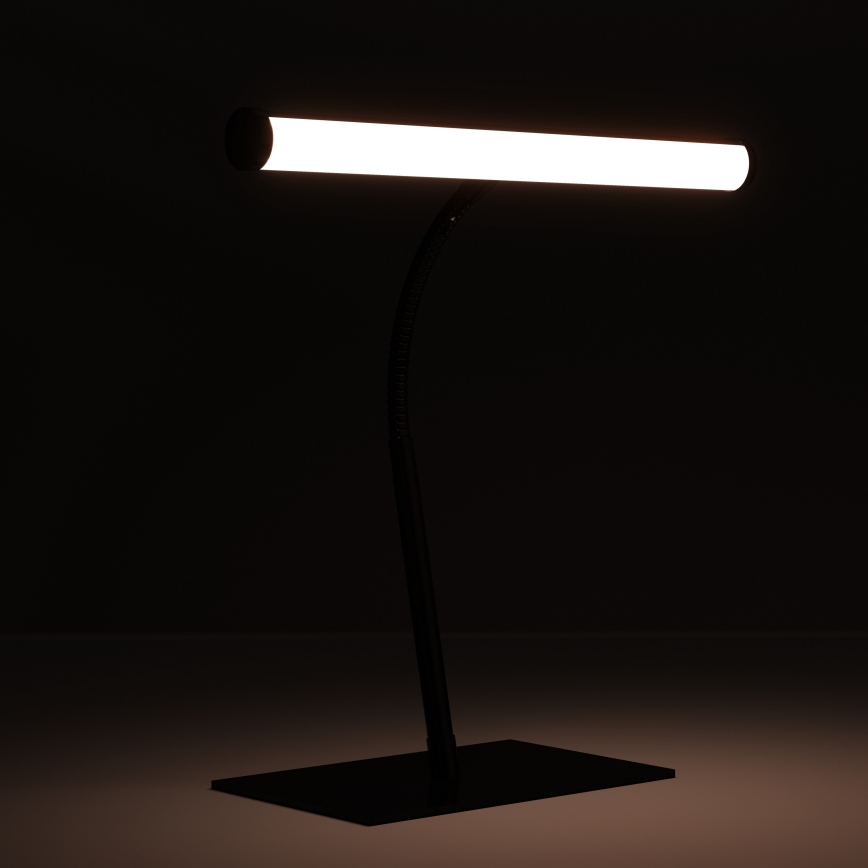 Eglo - LED hämardatav puutetundlik laualamp LED/5W/230V 2700/4000/6500K must kroom