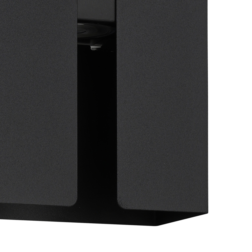 Eglo - LED-välisseinavalgusti 2xLED/4W/230V 2700/4000/6000K. IP44 must