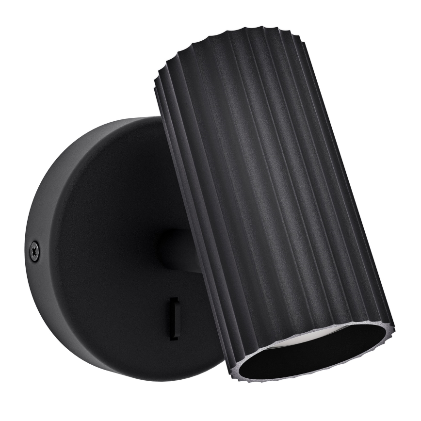 Eglo - seinapunktvalgusti 1xGU10/5W/230V, must