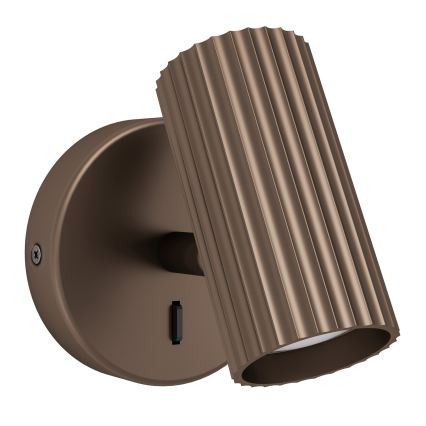 Eglo - seinavalgusti (spot) 1xGU10/5W/230V, pruun