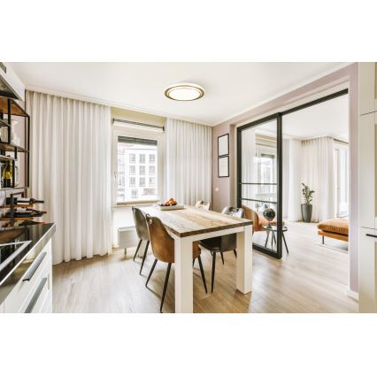 Eglo - LED laelamp LED/36W/230V, läbimõõt 49 cm, kuldne