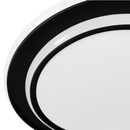 Eglo - LED laelamp LED/24W/230V läbimõõt 40 cm must