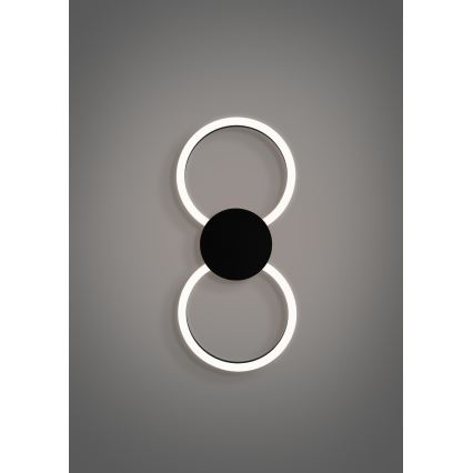 Eglo - LED seinavalgusti LED/20W/230V + LED/0,91W must