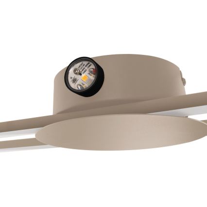 Eglo - LED seinavalgusti LED/20W/230V + LED/0,91W beež