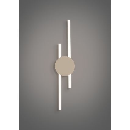 Eglo - LED seinavalgusti LED/20W/230V + LED/0,91W beež