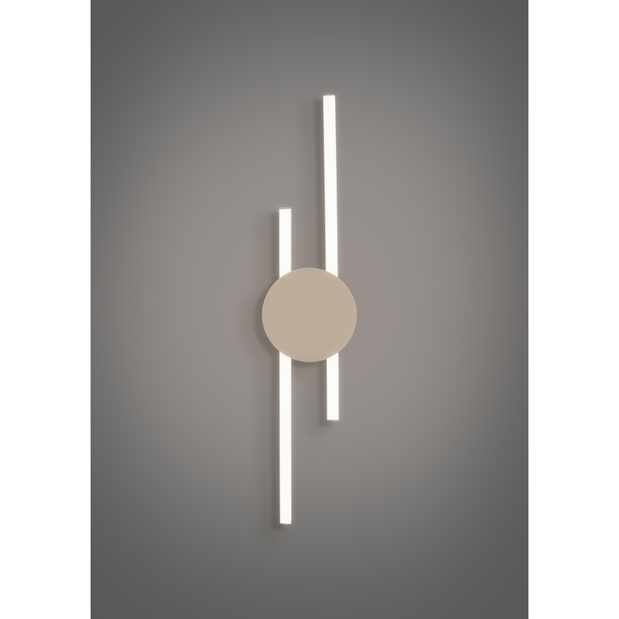 Eglo - LED seinavalgusti LED/20W/230V + LED/0,91W beež