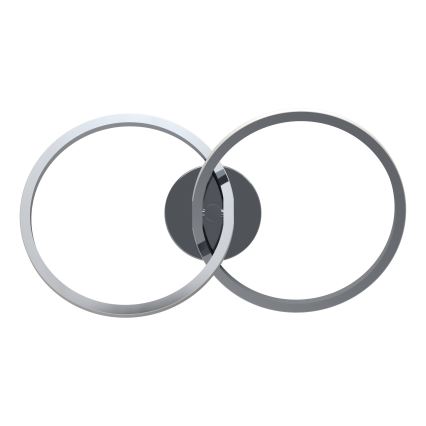 Eglo - LED laelamp LED/12W/230V 2700/4000/6500K läikiv kroom