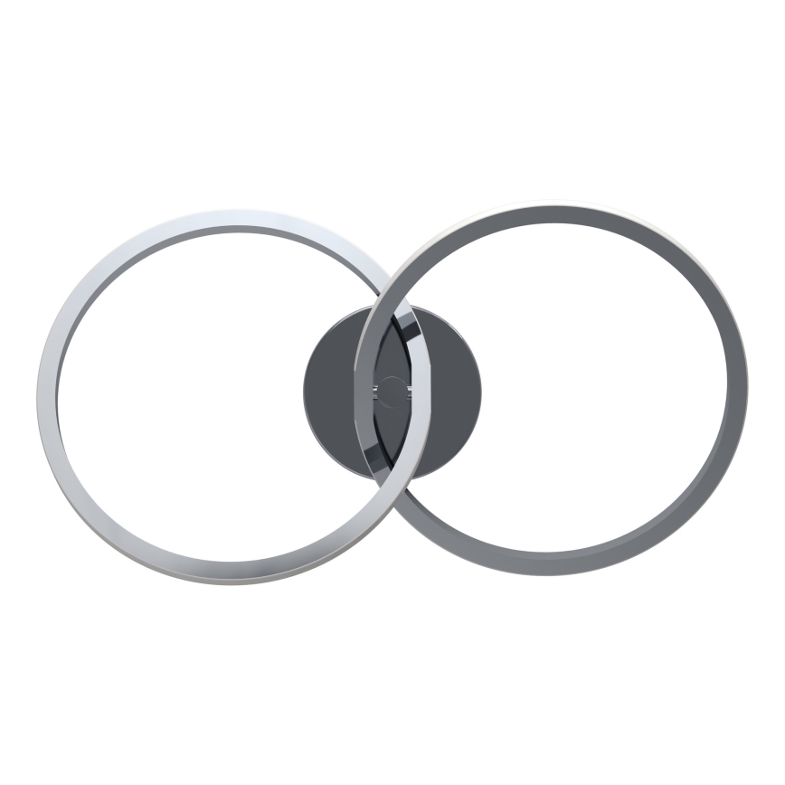 Eglo - LED laelamp LED/12W/230V 2700/4000/6500K läikiv kroom