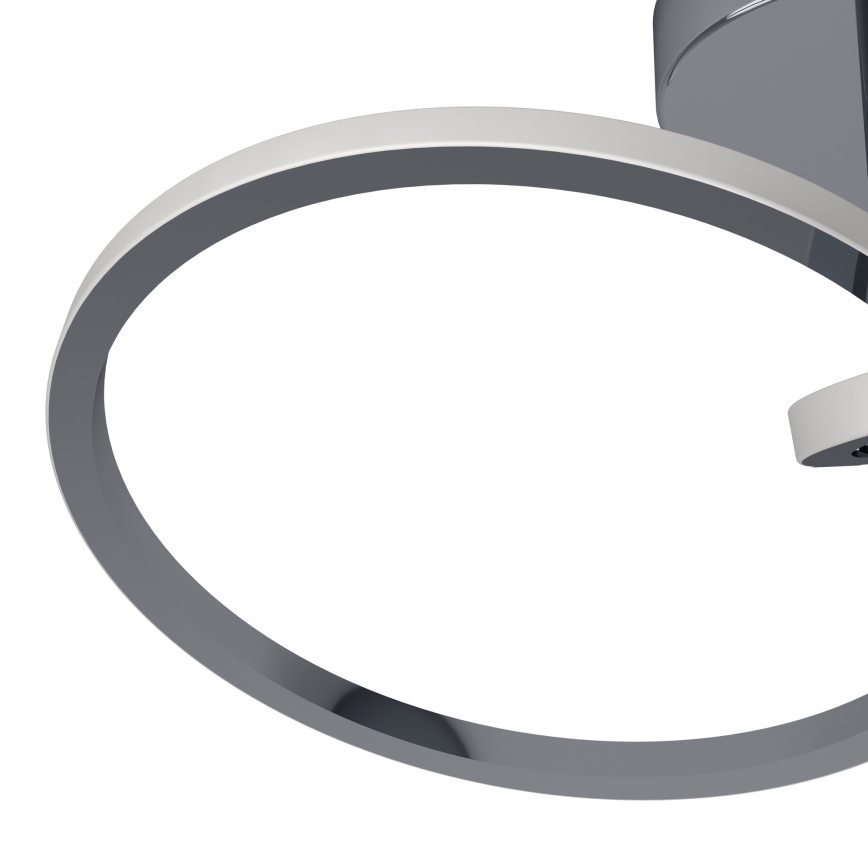 Eglo - LED laelamp LED/12W/230V 2700/4000/6500K läikiv kroom