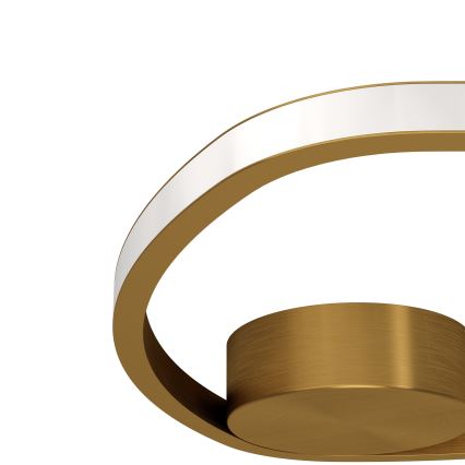 Eglo - LED-laelamp LED/9,7W/230V läbimõõt 37,5 cm kuldne