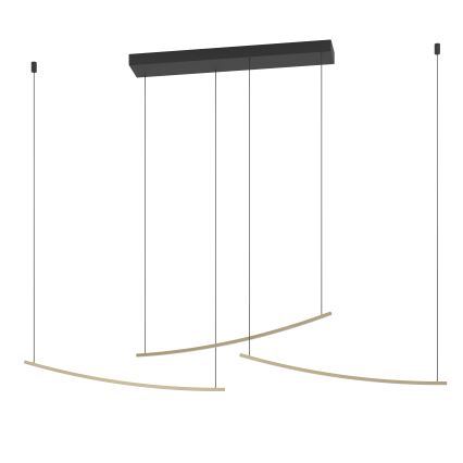 Eglo - hämardatav LED-rippvalgusti kaablil LED/22W/230V 2700/4000/6500K kuldne