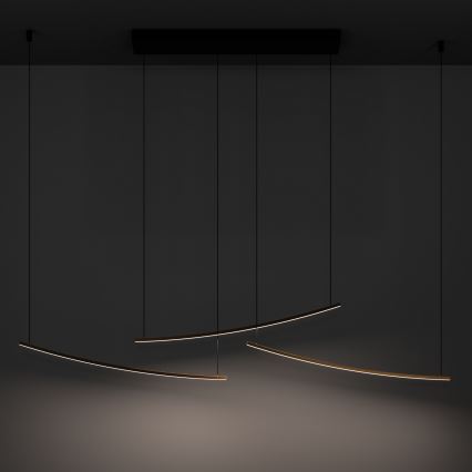 Eglo - hämardatav LED-rippvalgusti kaablil LED/22W/230V 2700/4000/6500K kuldne