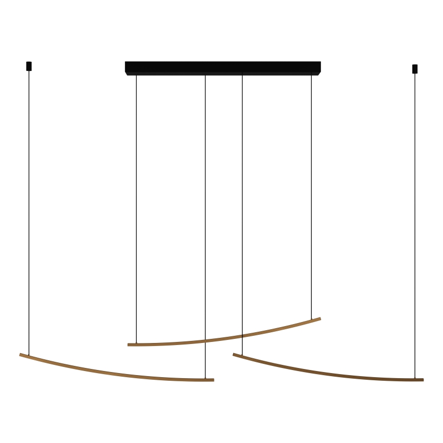 Eglo  - hämardatav LED lühter kaablil LED/22W/230V 2700/4000/6500K kuldne