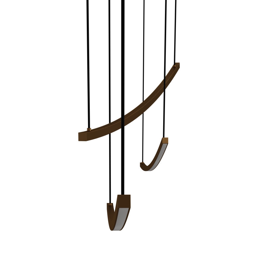 Eglo  - hämardatav LED lühter kaablil LED/22W/230V 2700/4000/6500K kuldne