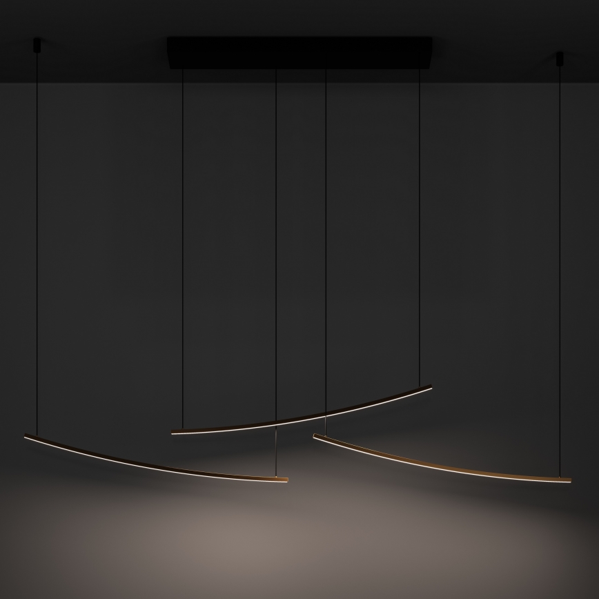 Eglo  - hämardatav LED lühter kaablil LED/22W/230V 2700/4000/6500K kuldne