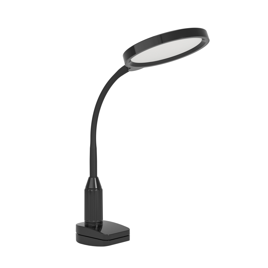 Eglo - hämardatav painduv lamp klambriga LED/5,5W/230V 2700/4000/6500K must