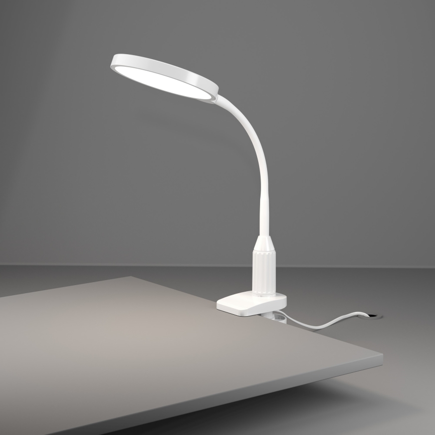 Eglo - LED hämardatav painduv lamp kinnitusklambriga LED/5,5W/230V 2700/4000/6500K valge