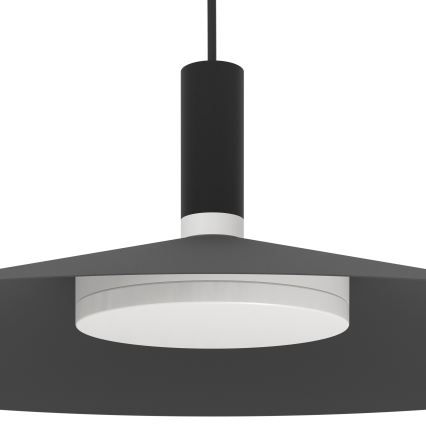 Eglo - LED RGBW hämardatav rippvalgusti kaablil LED/15,5W/230V 2700-6500K must