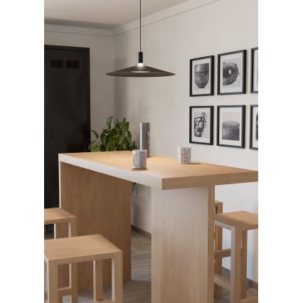 Eglo - LED RGBW hämardatav rippvalgusti kaablil LED/15,5W/230V 2700-6500K must